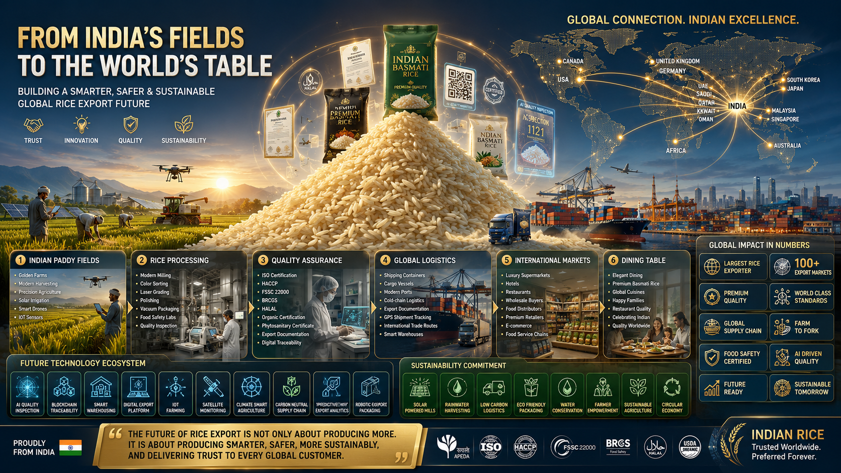 Premium Indian Rice Varieties
